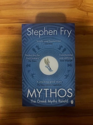 Mythos The Greek Myths Retold by Stephen Fry (2018, Paperback) - image 1 of 3