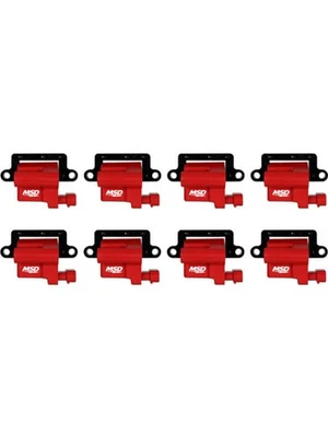 MSD Ignition Coil Blaster Buick Chevy Hummer 4.8 5.3 6.0 8.1L Qty 8 (MSD (82648) - Image 1 of 4