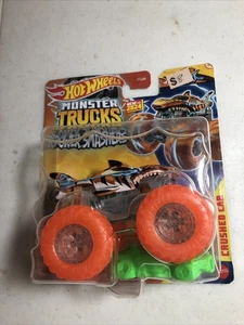 Hot Wheels 2024 Monster Truck Power Smashers Tiger Shark - Picture 1 of 4