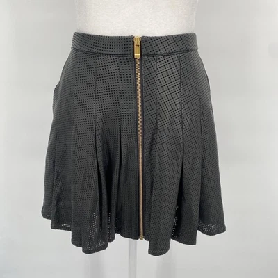 Falda para mujer AS by DF 2 mini acampanada forrada bolsillos plisados mod Foto 1 de 4