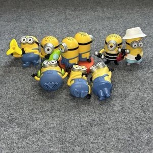 Lot (9) McDonalds Happy Meal Despicable Me Minions Spielzeug 2014/15 Sammelfiguren - Bild 1 von 7
