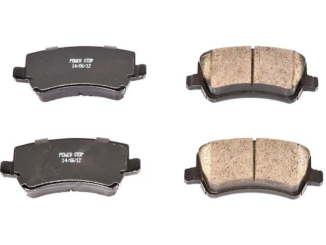 Rear Brake Pad Set For 2007-2016 Volvo S80 2008 2009 2010 2011 2012 2013 CK238GM - Imagem 1 de 1