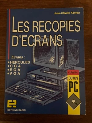 livre informatique Vintage Les recopies d'écrans (1989) Collection OUTIL PC - Photo 1/3