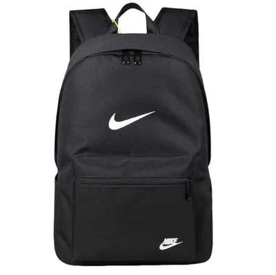 Nike Backpacks Sports Trainning Travel Pockets Backpack Daily School Bag Black