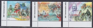 SAN MARINO 2007  GARIBALDI  S. cpl n.3v  AdF MNH**   - SPED GRATIS - Imagen 1 de 2