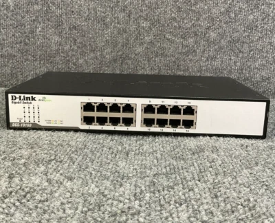 D-Link DGS-1016D ⚡ 16-Port Gigabit Ethernet Switch Unmanaged Rackmount - Image 1 of 4