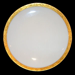 Antique THOMAS Bavaria Gold Encrusted Bread and Butter Plates - Picture 1 of 8