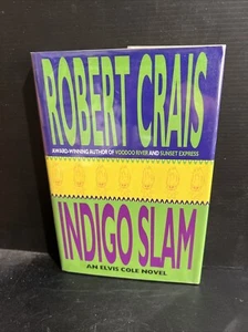 SIGNED 1st/1st Indigo Slam: An Elvis Cole Novel by Robert Crais HC Mylar DJ 1997 - Picture 1 of 6