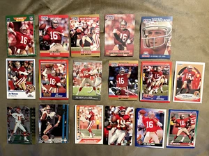 17 Card Joe Montana Lot Regular Issue Cards 49ers HOF - Picture 1 of 4