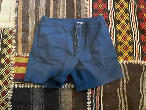 Filson Shorts Mens L Blue Dry Falls Pull On Trail 7" Drawstring Hiking Outdoor - Picture 1 of 8