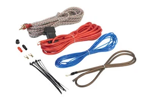 VIBE CRITICAL LINK 10 AWG GUAGE 750W AMP/AMPLIFIER WIRING KIT POWER RCA FUSE - Picture 1 of 1