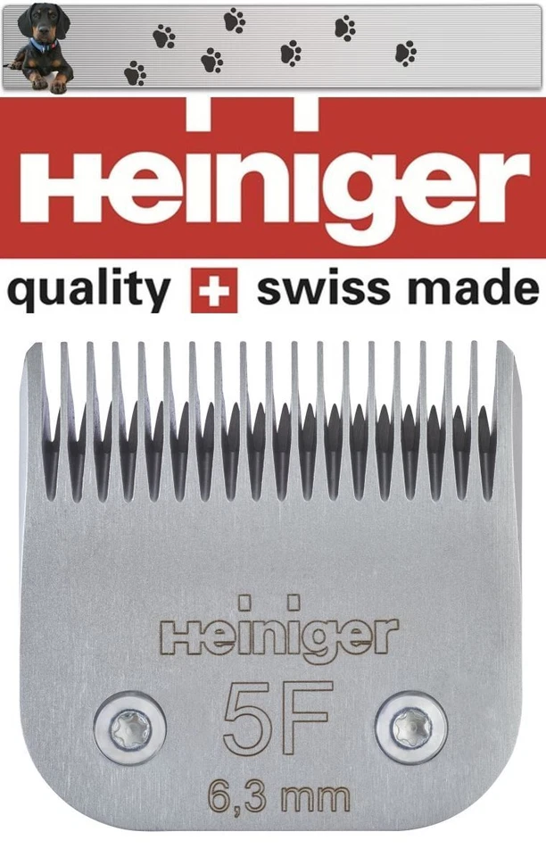 HEINIGER SCHERKOPF SIZE 5F/6,3 MM SAPHIR - SHAPHIRSTYLE - SAPHIRCORD / MOSER ...