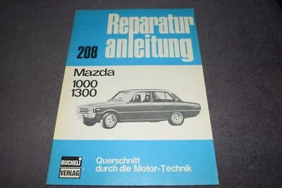Reparaturanleitung Reparaturhandbuch Mazda 1000 / 1300  1967 - 1977 erstklassig - Bild 1 von 4
