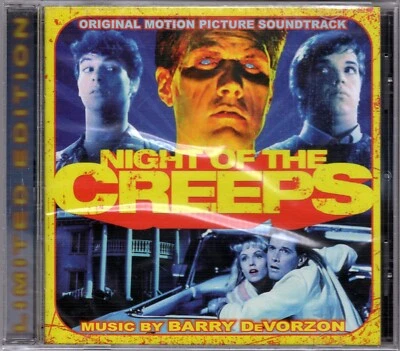 NEW Night of the Creeps 1986 Movie Soundtrack Score Limited Edition CD RARE OOP! - Image 1 of 2