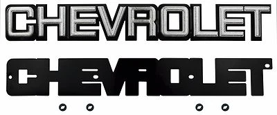 Chevrolet Blazer 1988 1989 1990 1991 emblema puerta trasera "Chevrolet" Foto 1 de 2