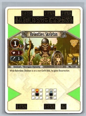 The Eye of Judgment Relentless Skeleton #144 Sony PS3 Biolith Rebellion Set 2 - Image 1 of 2