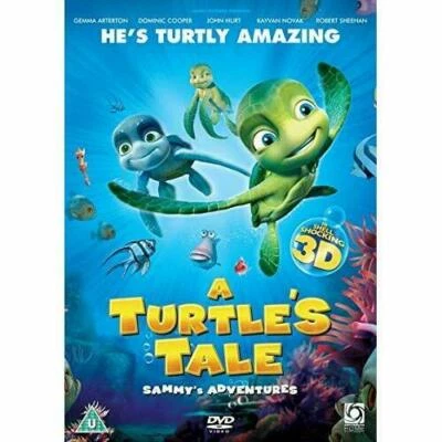 A Turtle's Tale: Sammy's Adventure DVD Children's & Family (2011) Dominic Cooper - Image 1 of 4