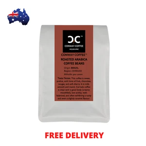 Fresh Roasted Coffee Beans from Brazil Cerrado region x 1 kilogram - Picture 1 of 4