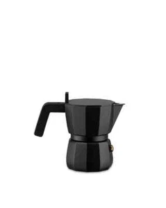 Espressokocher MOKA  Alessi DC06/3 B  Black  Aluminiumguss schwarz Neuheit 2023 - Picture 1 of 1