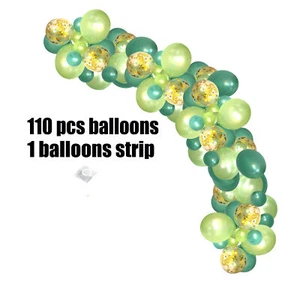 Globos de oro verde safari guirnalda kit arco de baby shower - Imagen 1 de 1