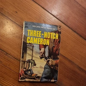 Three-Notch Cameron by William Colt Macdonald Vintage 1952 Paperback Book  - Bild 1 von 9