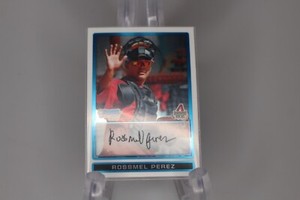 2009 Bowman Chrome Prospects Refractors Baseball Card #BCP176 Rossmel Perez