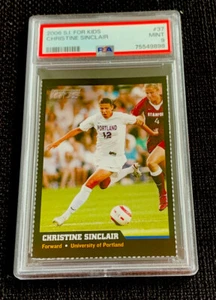 Christine Sinclair ROOKIE Sports Illustrated SI for Kids RARE Canada MINT PSA 9 - Picture 1 of 2