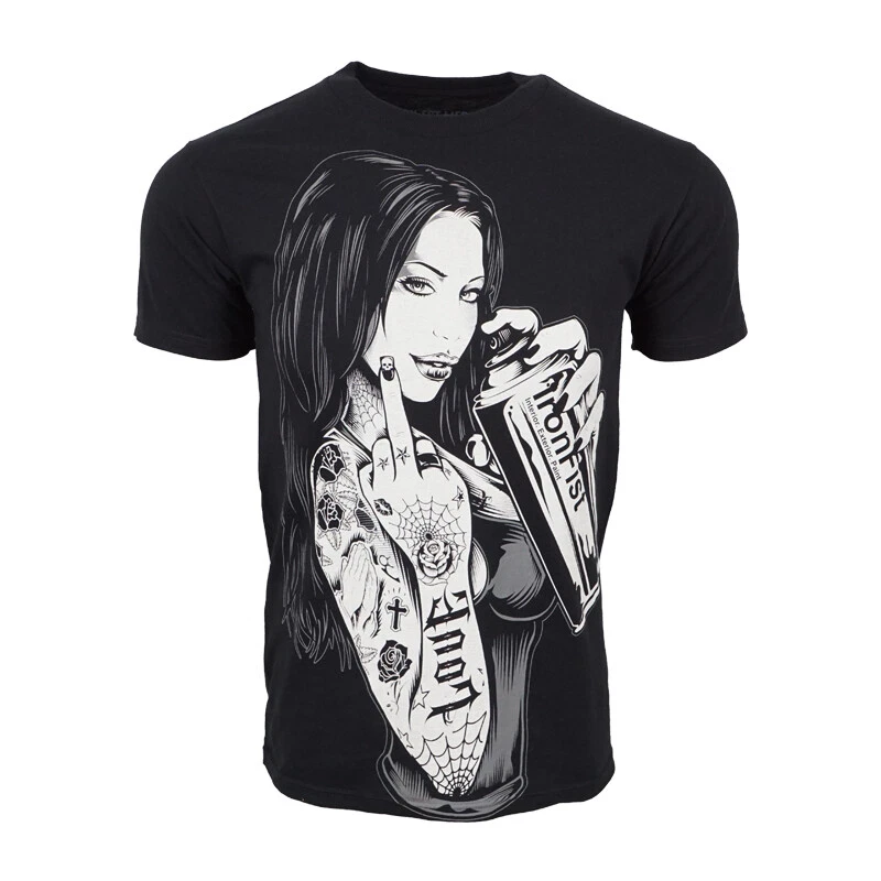 IRON FIST MENS MANCORA T SHIRT BLACK  - Image 1 of 1