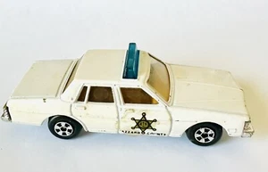 1980 The ERTL The Dukes Of Hazzard Police Car Pontiac Bonneville 1/64 Scale - Picture 1 of 6