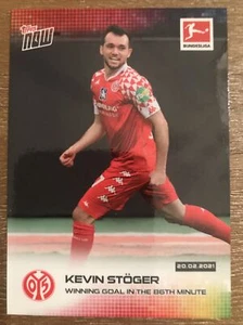 Topps Now Kevin Stoger Bundesliga Card #129 Very Short Print Of Only 116!! - Picture 1 of 2