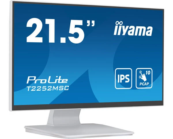 TFT-Touch  21,5"/54,5cm iiyama ProLite T2252MSC *weiß* 16:9 - Bild 1 von 1