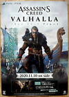 Assassin's Creed Valhalla Rare Ps5 51.5Cm X 73Cm Japanese Promotional Poster