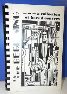 In the Beginning.. A Collection of Hors D'oeuvres Cookbook Cincinnati OH 1978 - Picture 1 of 11