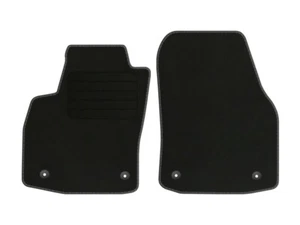 Veloursfußmatten für Opel Astra H Bj. 2004 - 2014 Automatten VORNE BASIC 2-tlg. - Bild 1 von 7