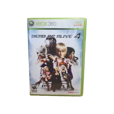 Dead or Alive 4 (Microsoft Xbox 360, 2005) W Manual - Image 1 of 4