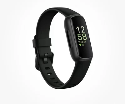 Fitbit Inspire 3 Activity Tracker Heart Rate Monitor Black New In Box - Image 1 of 4