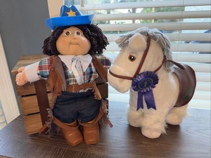 Cabbage Patch Cowgirl With Outfit And Horse - Picture 1 of 7
