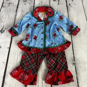 Matilda Jane Puppenkleidung passt zu langen Winternickerchen Pyjama Set passt 18 Zoll - Bild 1 von 8