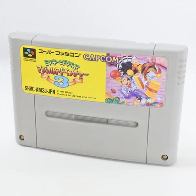 Super Famicom MICKEY MAGICAL ADVENTURE 3 Cartridge Only Nintendo 1730 sfc - Image 1 of 4