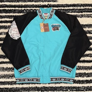 Chaqueta Mitchell & Ness Vancouver Grizzlies 75 aniversario calentamiento a presión completa para hombre 3XL - Imagen 1 de 16