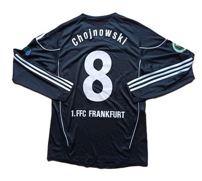 Adidas Silvana Choynowski 1. FFC Frankfurt MATCHWORN Spieler Trikot schwarz M - Bild 1 von 4
