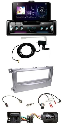 Pioneer DAB Bluetooth Lenkrad USB Autoradio für Ford Galaxy C-Max ab 2007 Focus - Bild 1 von 4