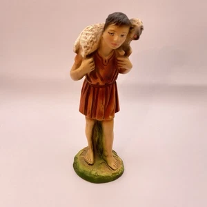 Vintage Columbia Statuary Chalkware Hirte Krippe 6,5" Ersatzfigur - Bild 1 von 8
