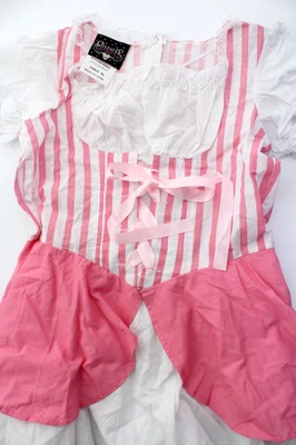 VESTIDO CHARADES Niño LITTLE BO PEEP Rosa/Blanco Rayas Disfraz - X-GRANDE 12-14 Foto 1 de 4