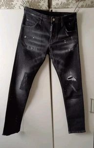 JEANS DSQUARED2 SLIM FIT 2% MADE IN ITALY W32 - Foto 1 di 7