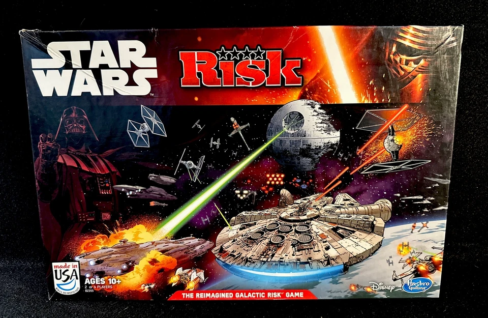 Disney Hasbro Star Wars Edition Risk Board Game Store Used Demo See Details - Image 1 of 4