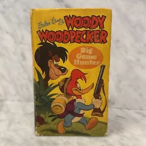 Vintage Woody Woodpecker Big Game Hunter Better Little Book Library Whitman 1950 - Foto 1 di 15