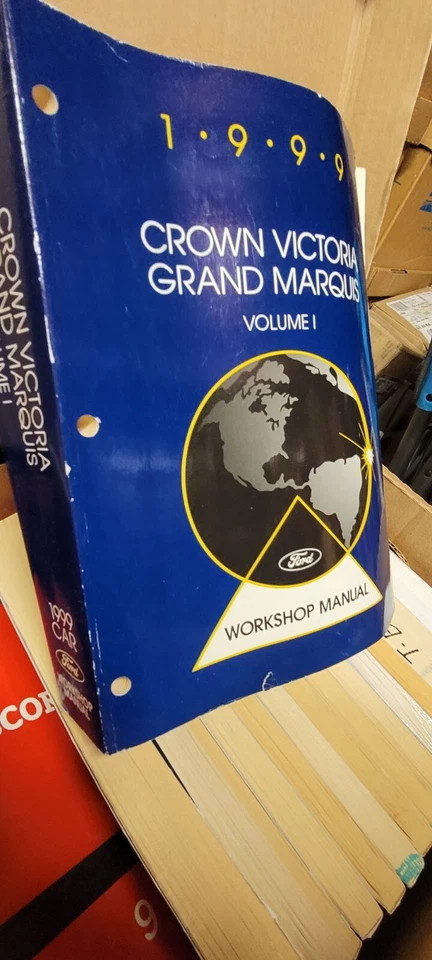 Ford Crown Victoria 1999, Grand Marquis Shop manual volumen 1 (de 2) Foto 1 de 1