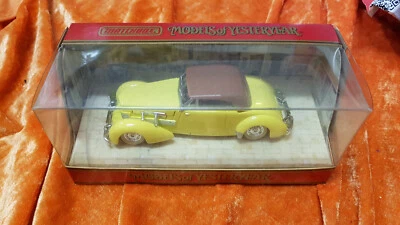 MM - Matchbox Models of Yesteryear Y-18 Cord gelb OVP - Bild 1 von 3