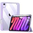Clear Back Tablet Case For iPad Mini 6 Pro 11 Air 4 Cover Soft TPU Frame Hard PC